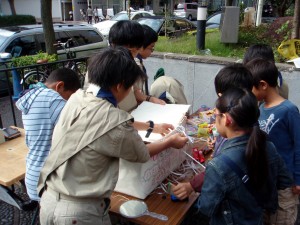 ボーイ隊の出し物